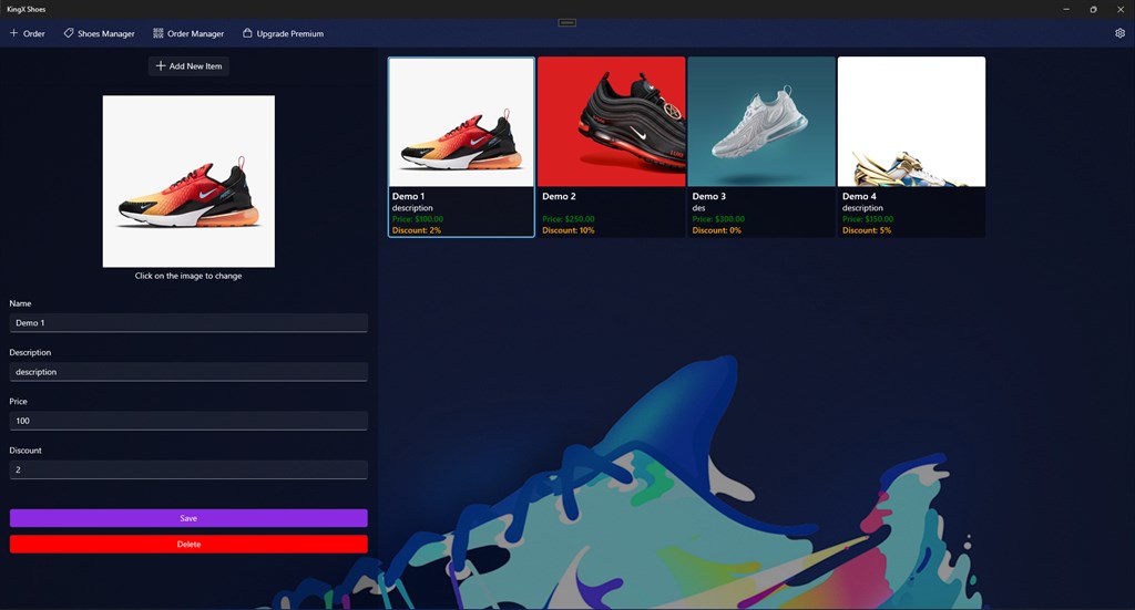 KingX Shoes Screenshot Image