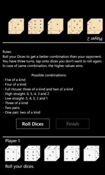 Poker Dice Screenshot Image