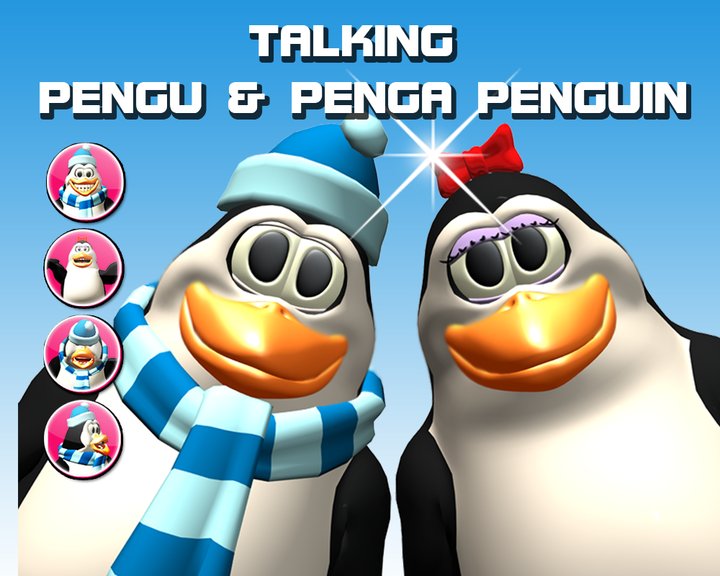 Talking Pengu and Penga Penguin Image