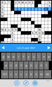 NYT Crossword Screenshot Image