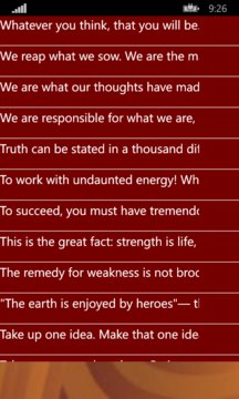 Swami Vivekananda Quotes Screenshot Image