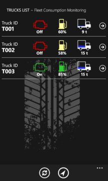 Fleet Monitoring Screenshot Image