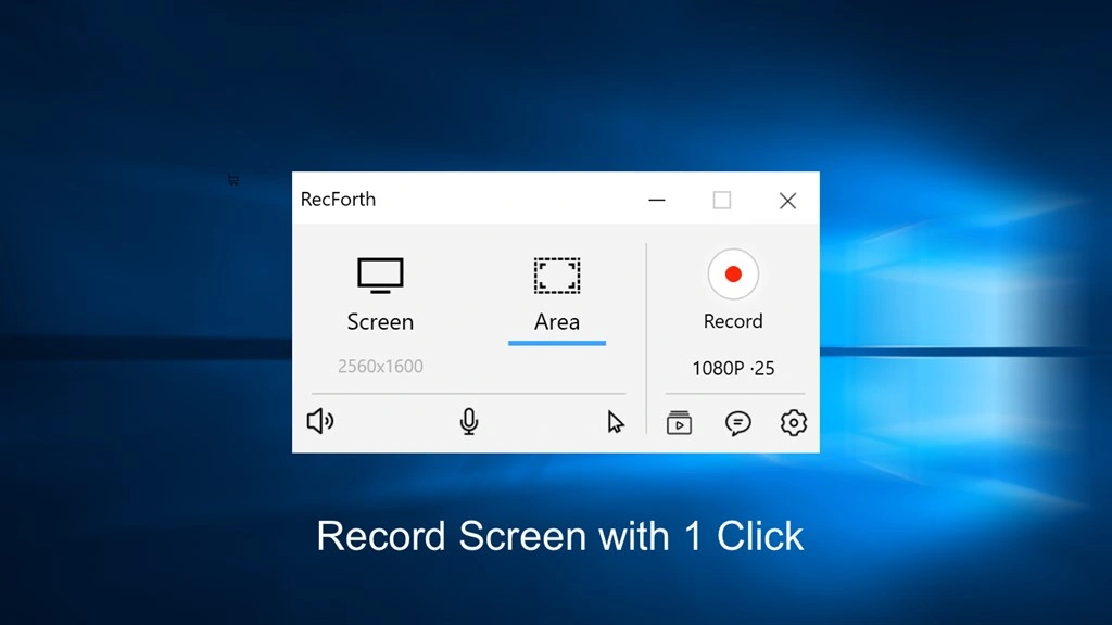 RecForth Screenshot Image