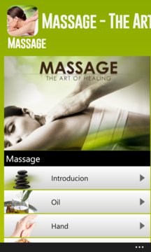 Massage - The Art Of Healing Screenshot Image