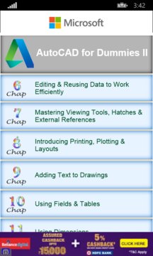 AutoCAD for Dummies Part II Screenshot Image