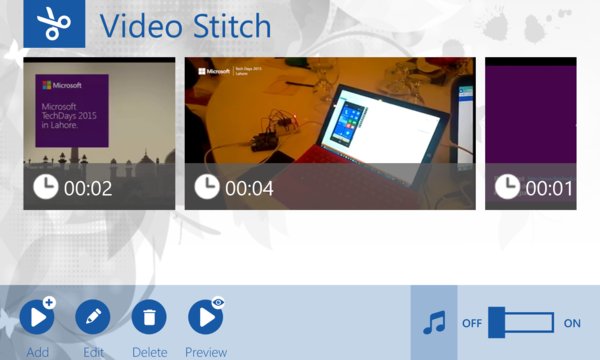 Video Stitch Screenshot Image