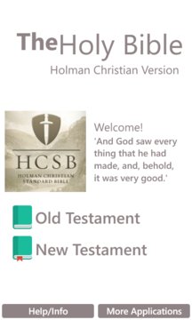 Holman Christian Bible Screenshot Image