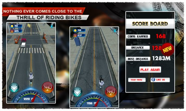 City Moto Racer Screenshot Image