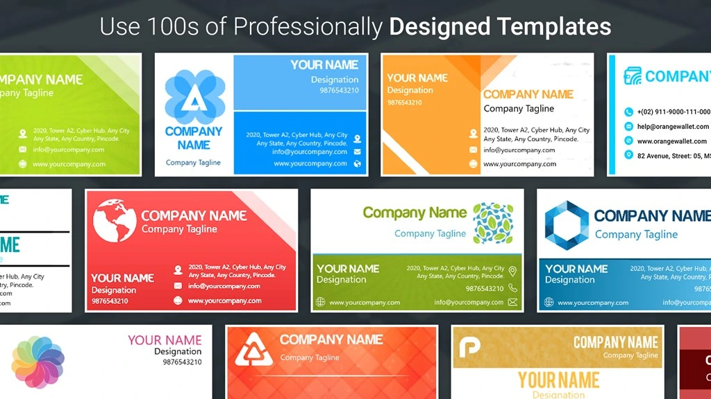 Business Card Maker And Designer Screenshot Image