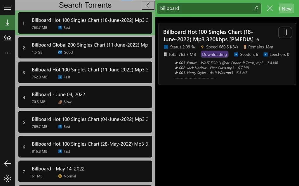 Torrent Z Downloader Screenshot Image #1