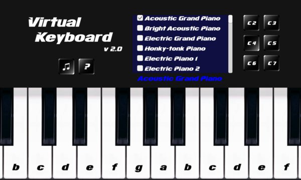 Virtual Keyboard Screenshot Image