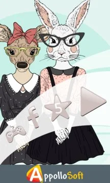 Animals Dress Up Screenshot Image