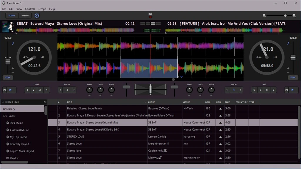 Transitions DJ Screenshot Image #1