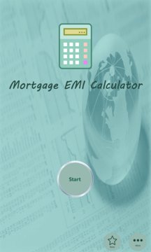 Mortgage EMI Calculator Screenshot Image