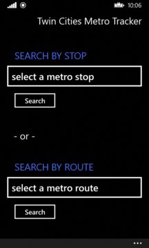 Twin Cities Metro Tracker