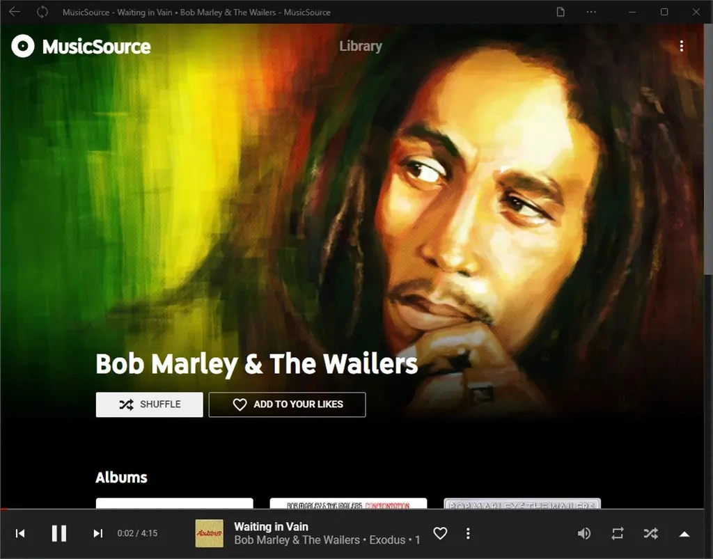 MusicSource Screenshot Image