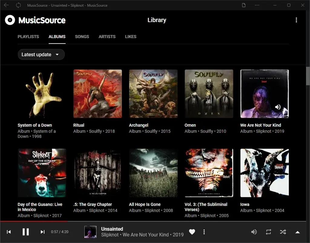 MusicSource Screenshot Image #2