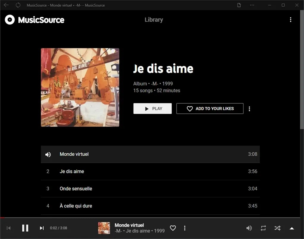 MusicSource Screenshot Image #4