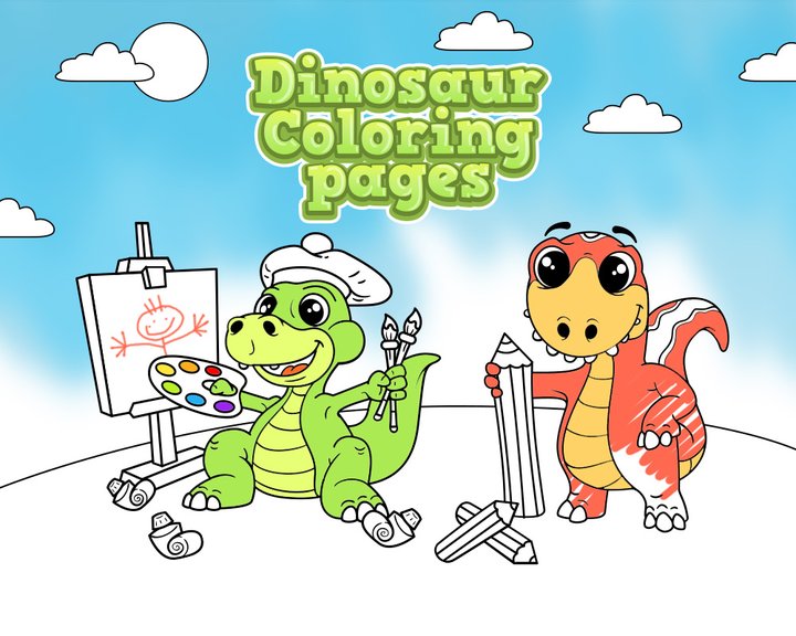 Dinosaur Coloring Pages