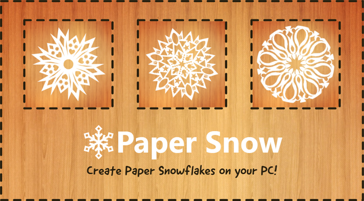 Paper Snow Image