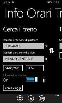 Info Orari Treni Screenshot Image