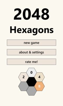 2048 Hexagons Screenshot Image