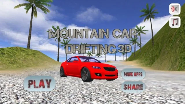 Mountain Car Drifting 3D Screenshot Image