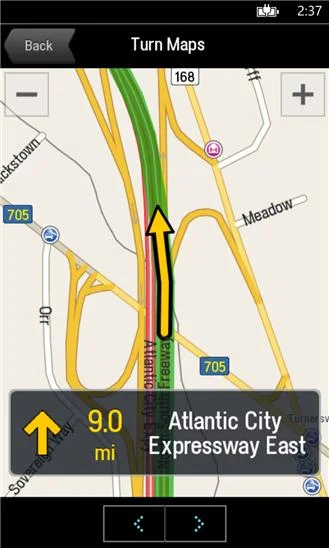 CoPilot GPS Screenshot Image