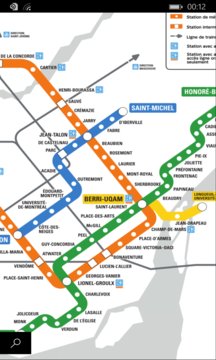 Instant Metro Montreal Screenshot Image
