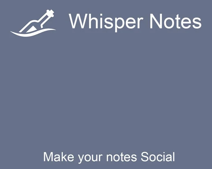 Whisper Notes Image