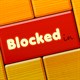 Blocked In Icon Image