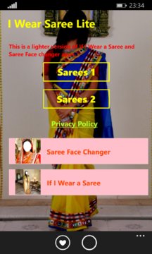 I Wear Saree Lite Screenshot Image