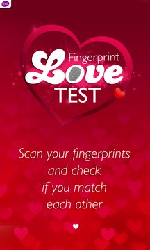Fingerprint Love Test Scanner Screenshot Image