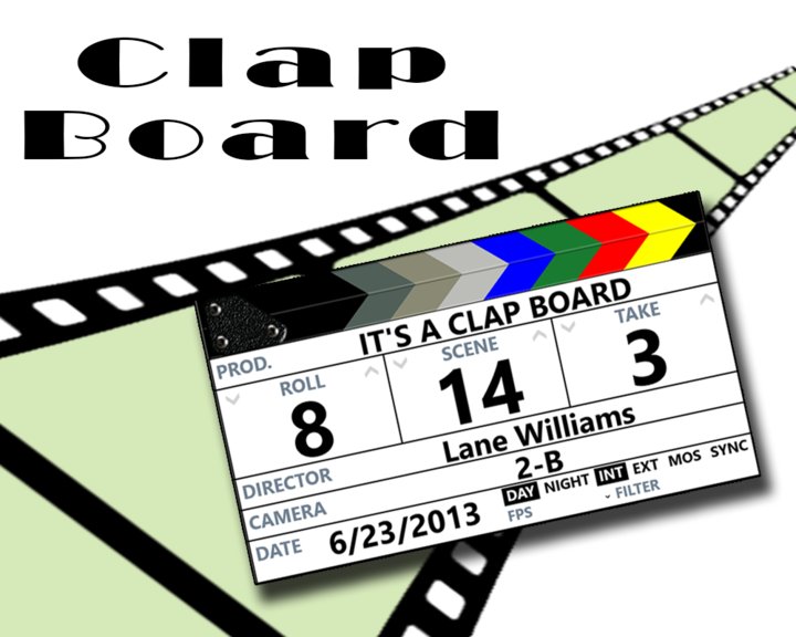 Clap Board Image