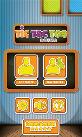 Tic Tac Toe Deluxe App Screenshot 2