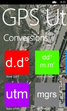 GPS Utility Screenshot Image