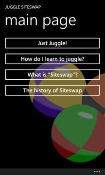Juggle Siteswap Screenshot Image