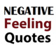 Negative Feeling Quotes Icon Image