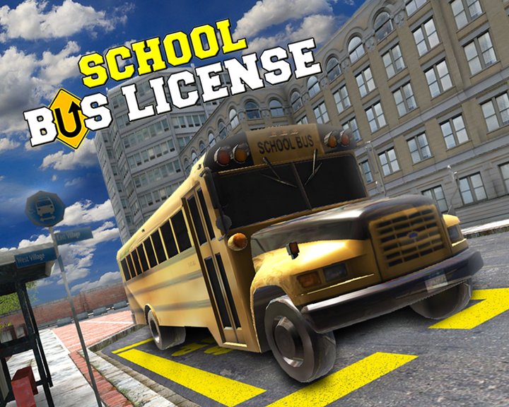 School Bus License Image
