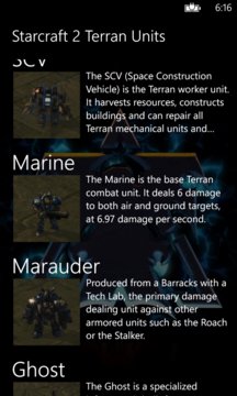 Starcraft 2 Terran Units Screenshot Image
