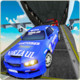Airplane Flying Car Transport Icon Image