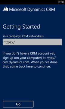 Dynamics CRM Screenshot Image