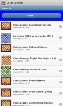 Chess Openings Screenshot Image