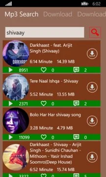 Vidmate Video Music Downloader Screenshot Image