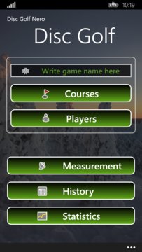 Disc Golf Nero Screenshot Image