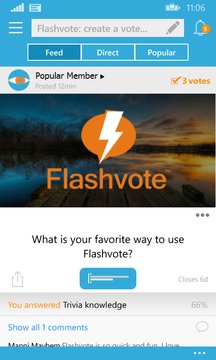 Flashvote Screenshot Image