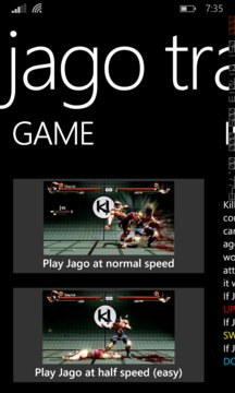Jago Trainer Screenshot Image