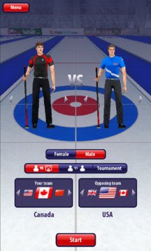 Curling3D HD Screenshot Image