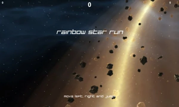 Rainbow Star Run Screenshot Image