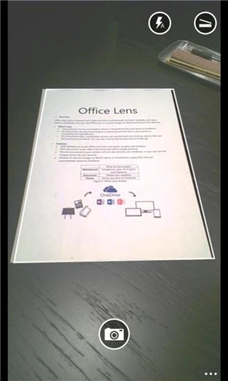 Office Lens Screenshot Image